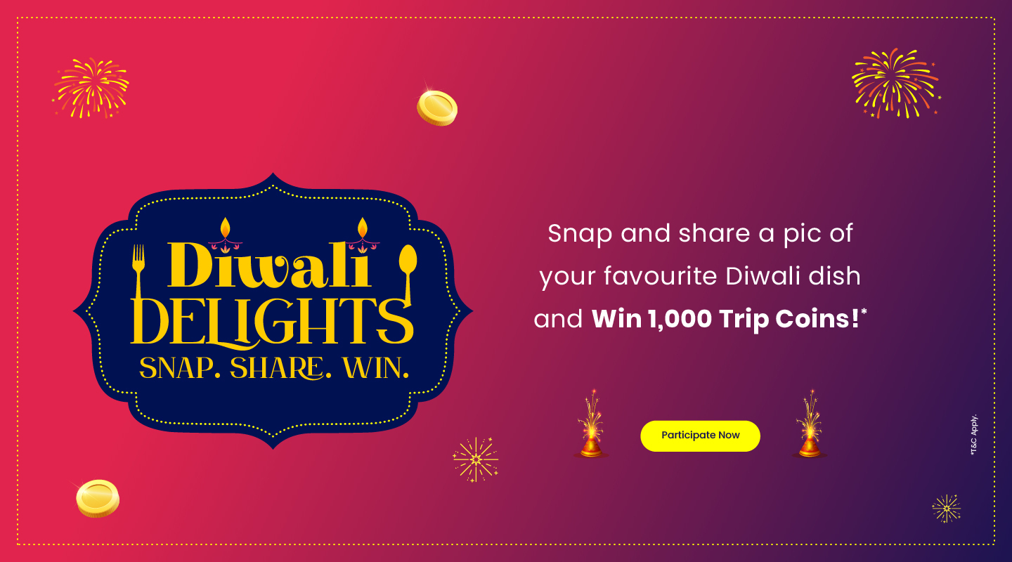 Are you cooking up a storm this Diwali or simply feasting on festive delights? Bring out the food photographer in you and also add a fun captionnd share an click of your favourite Diwali Dish. Don't forget to share a